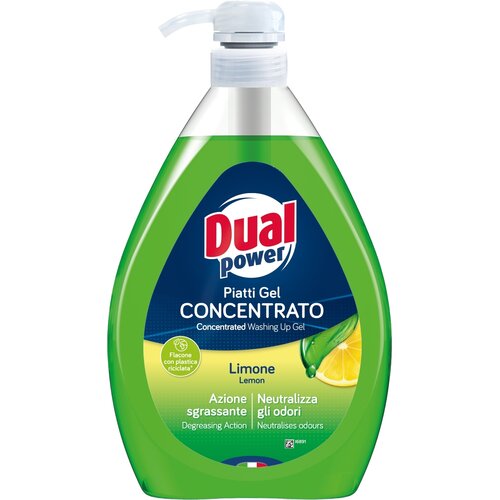 Płyn do naczyń DUAL POWER Limone 1000 ml