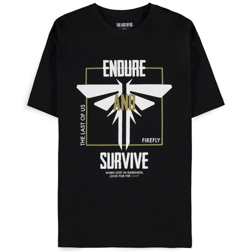 Koszulka DIFUZED The Last Of Us - Endure and Survive (rozmiar 2XL) Czarny