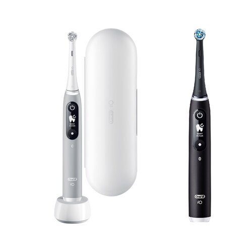 Szczoteczka magnetyczna ORAL-B iO 6 Szary + Szczoteczka magnetyczna ORAL-B iO 6 Czarny