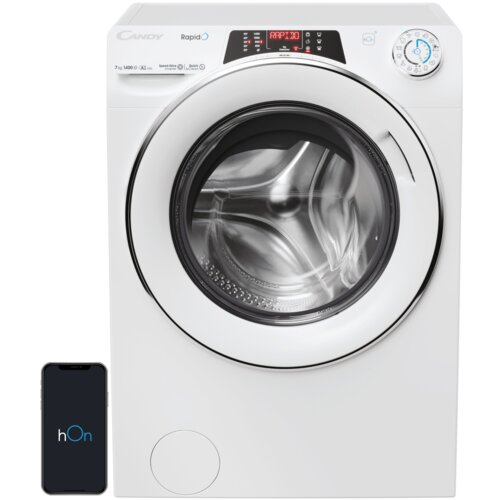 Pralka CANDY RapidÓ RO4476DWMC7/1-S 7kg 1400 obr Quick&Clean