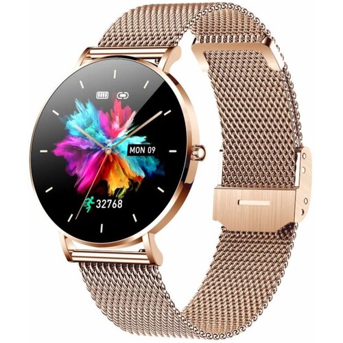 Smartwatch MANTA Alexa Złoty + pasek