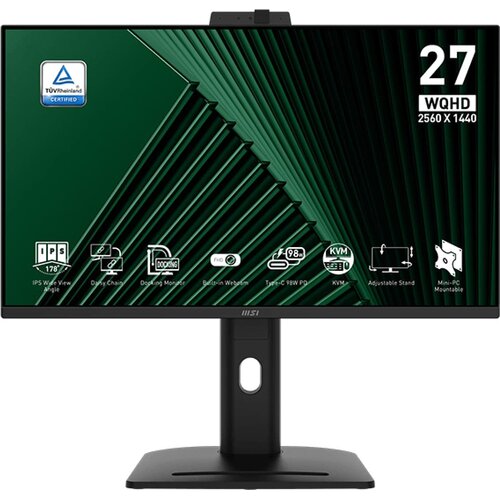 Monitor MSI Pro MP275QPDG 27" 2560x1440px IPS 100Hz 1 ms [MPRT]