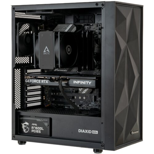 Komputer MAD DOG DIAXID605F-I16DB32 i5-14400F 32GB RAM 1TB SSD GeForce RTX5070 DLSS 4 Wi-Fi