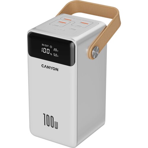Powerbank CANYON OnPower 610 60000 mAh 100W Biały