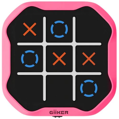Gra logiczna GIIKER Tic-Tac-Toe Bolt Różowy