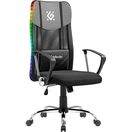 Fotel DEFENDER Toronto RGB Czarny