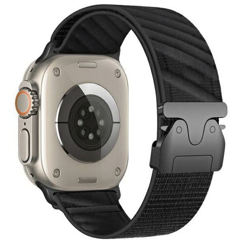 Pasek BELINE Oblique do Apple Watch 38/40/41mm Czarny