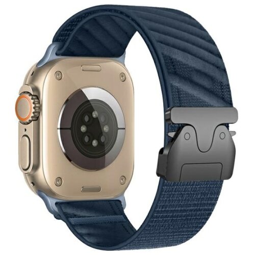 Pasek BELINE Oblique do Apple Watch 38/40/41mm Granatowy