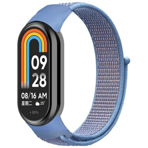 Pasek BELINE Mi Band 9/8 NylonLoop Niebieski