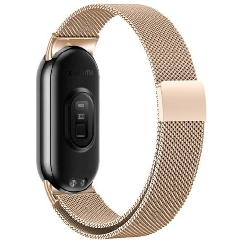 Pasek BELINE Magnetic do Mi Band 9/8 Różowo-złoty