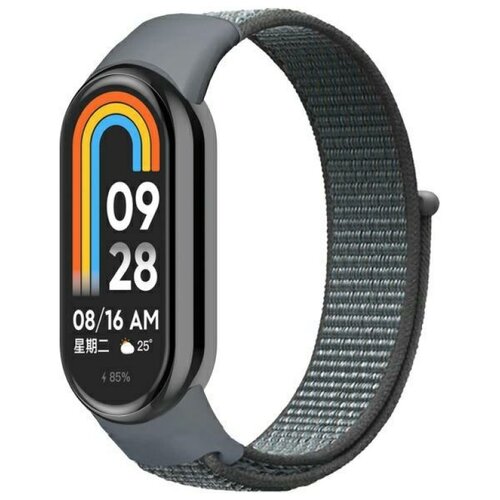 Pasek BELINE Mi Band 9/8 NylonLoop Szary
