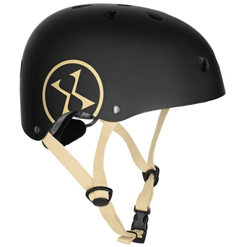 Kask NILS EXTREME MTW001-1 Czarno-beżowy (rozmiar XS)