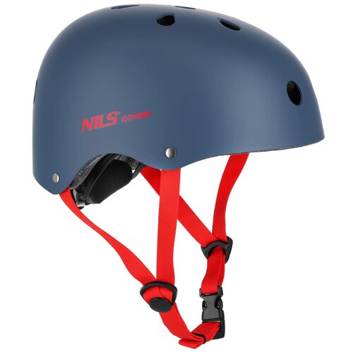 Kask NILS EXTREME MTW001-1 Szaro-czerwony (rozmiar L)