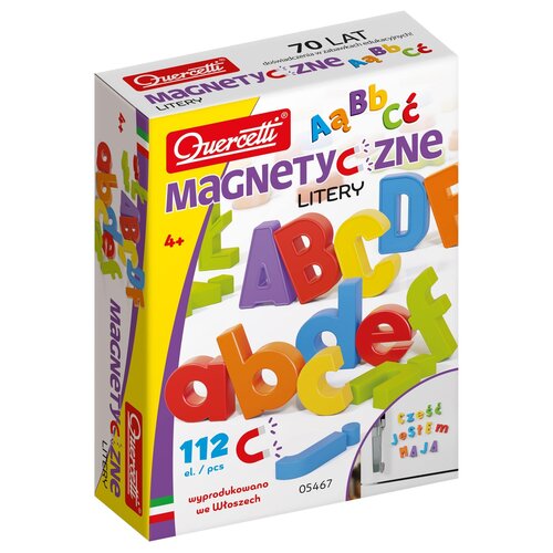 Zabawka edukacyjna QUERCETTI Magnetyczne litery 040-5467
