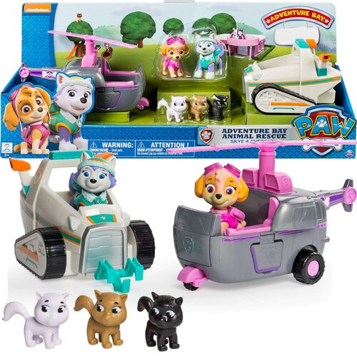 Zestaw pojazdów SPIN MASTER Psi Patrol Zestaw ratunkowy + figurki 6027896 20073235