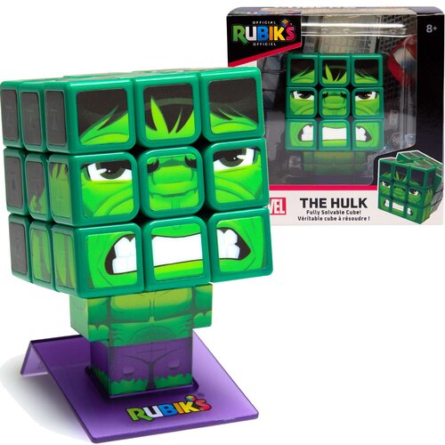 Zabawka kostka Rubika SPIN MASTER Rubik's Cubers Hulk 3x3 6071042