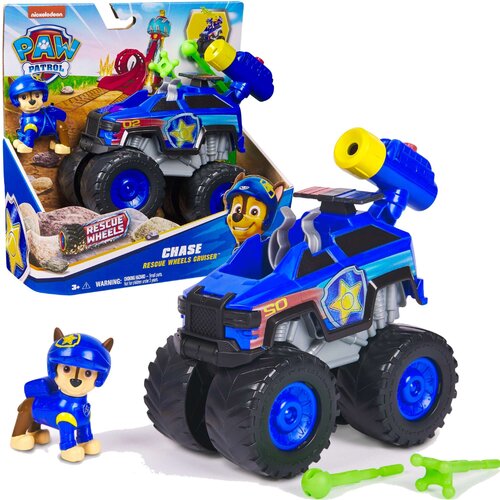 Pojazd SPIN MASTER Psi Patrol Rescue Wheels Pojazd terenowy + figurka 6069372 20145826 6069302