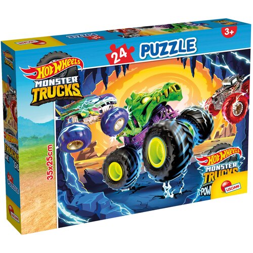 Puzzle LISCIANI Hot Wheels M-Plus 304-109647 (24 elementy)