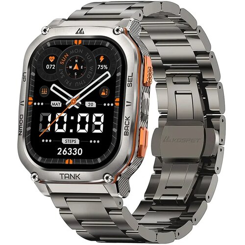 Smartwatch KOSPET Tank M3 Ultra Special Edition Srebrny