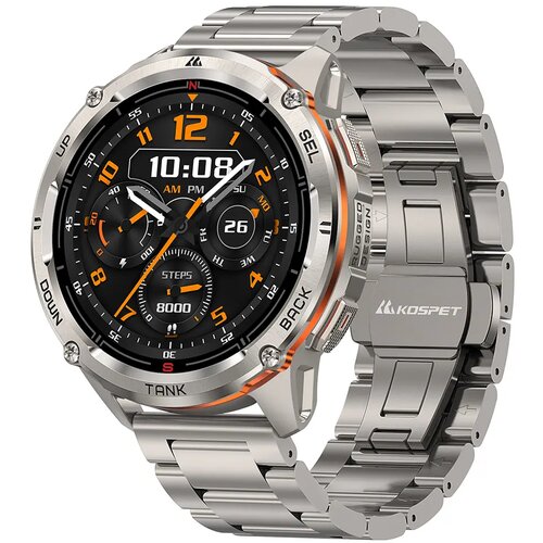 Smartwatch KOSPET Tank T3 Ultra 2 Special Edition Srebrny