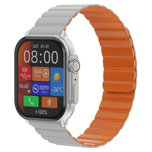 Smartwatch IMIKI Frame Pro Srebrny