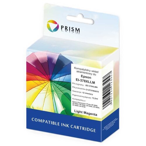 Tusz PRISM do EPSON 378XL Jasnopurpurowy 13.2 ml