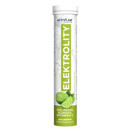 Elektrolity ACTIVLAB Limonka (20 tabletek)