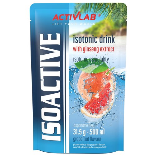 Izotonik ACTIVLAB Isoactive Grejpfrutowy (31.5 g)