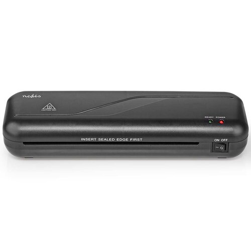 Laminator NEDIS LAMI112BK4 Szerokość laminacji 210 mm, Nagrzewanie 5 min