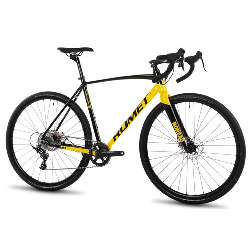 Rower gravel ROMET Boreas 1 U21 28 cali Czarno-żółty 2025