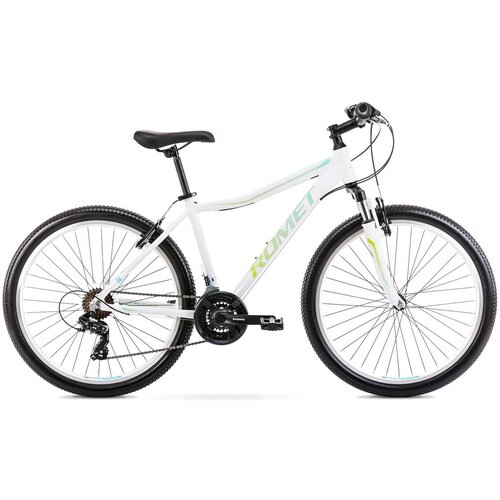 Rower górski MTB ROMET Jolene 6.0 D17 26 cali damski Biało-niebiesko-zielony