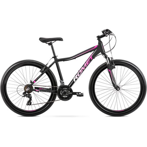 Rower górski MTB ROMET Jolene 6.0 D19 26 cali damski Czarno-różowy