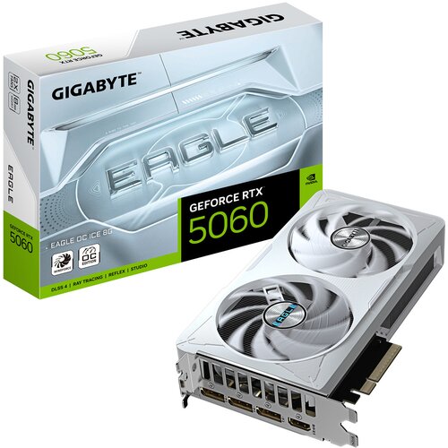 Karta graficzna GIGABYTE GeForce RTX 5060 Eagle Ice OC 8GB DLSS 4