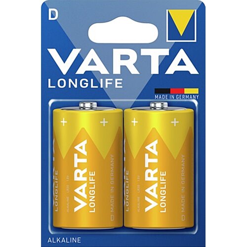 Baterie D LR20 VARTA Longlife (2 szt.)
