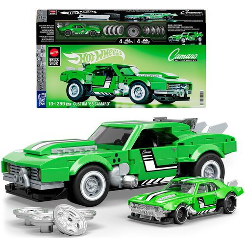 Klocki plastikowe BRICK SHOP Hot Wheels Speed Series Custom 68 Camaro JFT16
