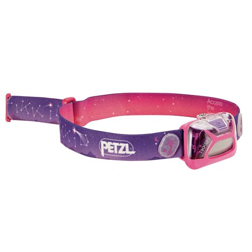 Latarka czołowa PETZL Tikkid Różowo-fioletowy