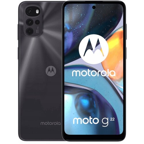 Smartfon MOTOROLA Moto G22 4/64GB 6.5" 90Hz Czarny PATW0005PL