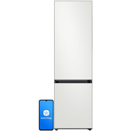 Lodówka SAMSUNG BESPOKE AI RB38C7B6CAP EF No Frost 203cm bez panelu