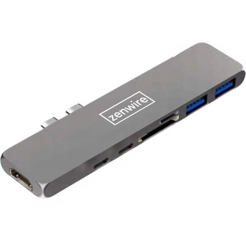 Hub ZENWIRE BYL-2011N 7w2 USB Typu C 3.2 Gen. 1, Pasywny