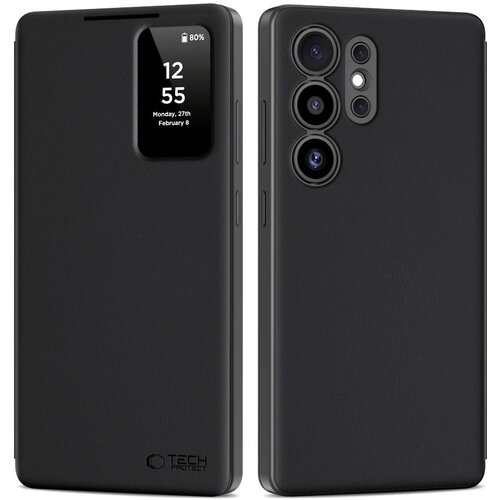 Etui TECH-PROTECT Smart Wallet do Samsung Galaxy S25 Ultra Czarny