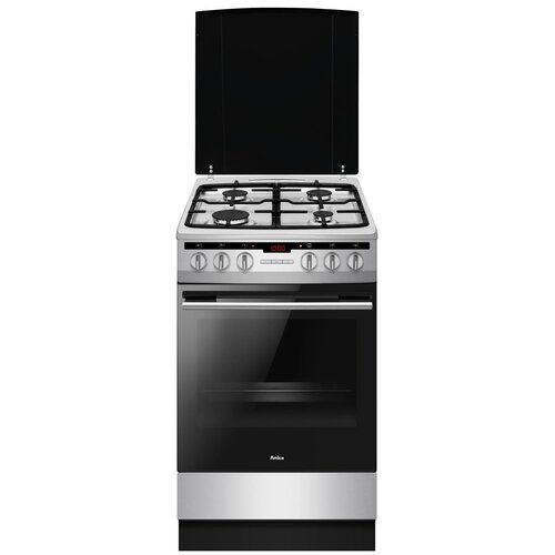 Kuchnia AMICA 57GE3.33HZPTADPA(XX) Termoobieg Drabinki Prowadnice teleskopowe Pizza 300˚C