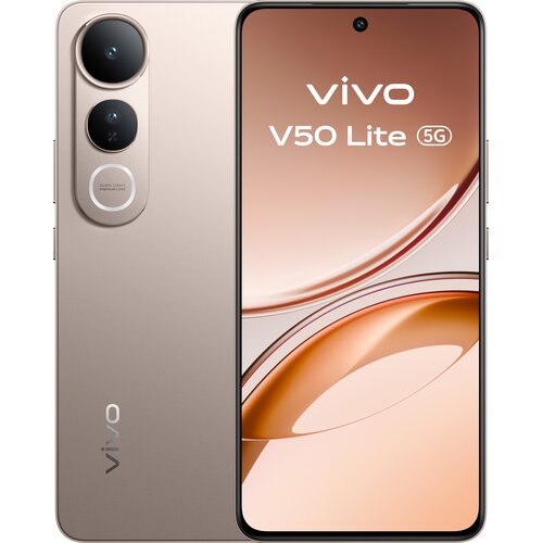 Smartfon VIVO V50 Lite 5G 8/256GB 6.77" 120Hz Złoty