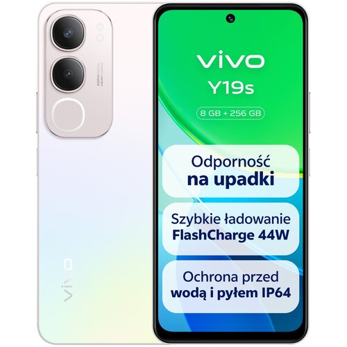 Smartfon VIVO Y19s 8/256GB 6.68" 90Hz Srebrny
