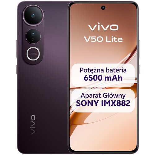 Smartfon VIVO V50 Lite 8/256GB 6.77" 120Hz Czarny