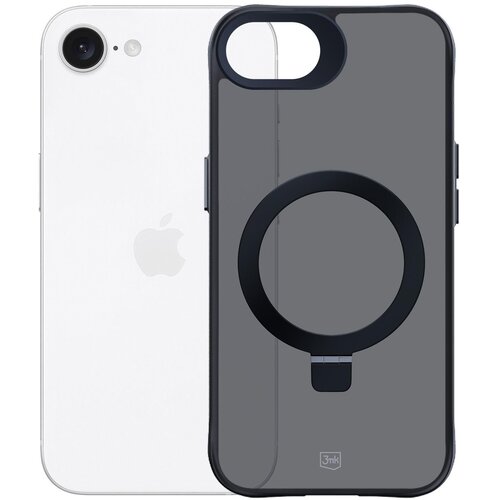 Etui 3MK Smoke Case Mag & Stand do Apple iPhone 16e Czarny
