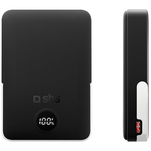 Powerbank SBS TEBB10000MAGSTAND MagSafe 10000 mAh 20W Czarny