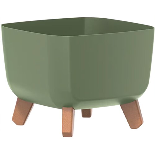 Donica PROSPERPLAST Gracia Square DGQL240-5615C 6L Zielony