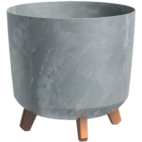 Donica PROSPERPLAST Gracia Tubus Beton Effect DGTL300LE-422U 12L Szary