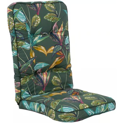 Poduszka na fotel PATIO Royal/Lena G058-02PB 124 x 48 cm Niebiesko-zielono-żółty