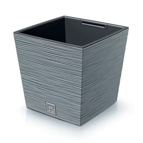 Donica PROSPERPLAST Furu Square Low DFS240-422U 10L Szary